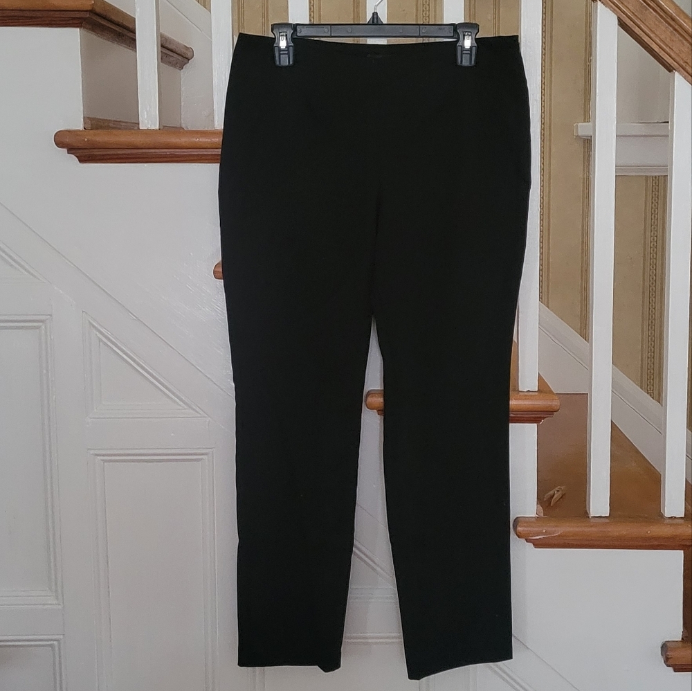 HARVE BERNARD Black Dress Trouser Pants Size 10